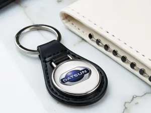 Datsun Porte-clé Cuir Portefeuille Design Robuste Pro Limité